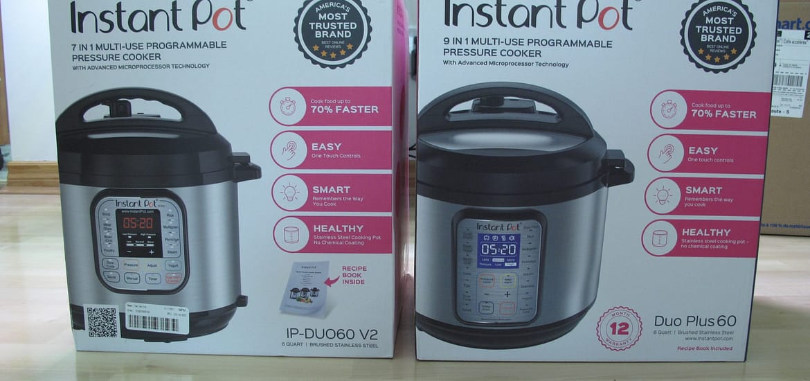 The Differences Between Instant Pot IP-DUO60-ENW & IP-DUO60 - Corrie Cooks